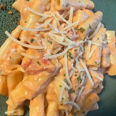 A picture of Instant Pot Creamy Ziti.