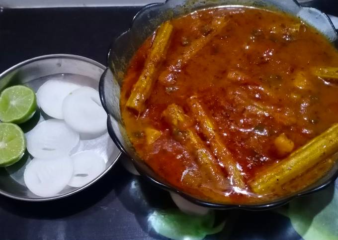 Simple Way to Make Favorite Masala drumstick aloo sabji