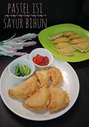 Foto resep Pastel Isi Sayur Bihun (1 Telur)