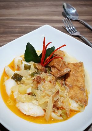 Foto resep SAYUR KETUPAT isi Tahu & Labu Siam aja