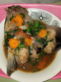 A picture of Catfish peppersoup Reloaded 😂.