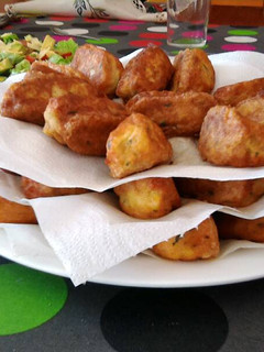 Una foto de Albóndigas de bacalao