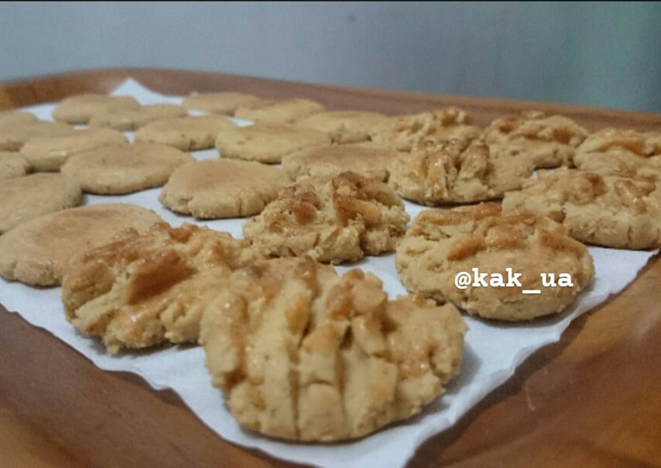 Kue kacang -skippy teflon
