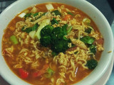Mie kuah sayur