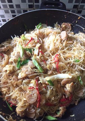 Foto resep Bihung udang goreng