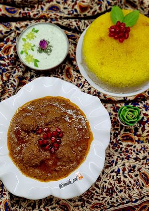 عکسی از دستور اناربیج (انارواویج یا اناراویج)🥘
