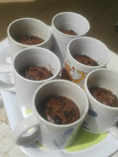 A picture of Chocolate banana loaf in a mug!.