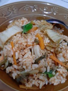 Foto resep Nasi Goreng Kimchi / Kimchi Bokkeumbap