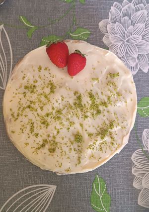 Foto principal de Tarta de limón (queso y leche condensada)