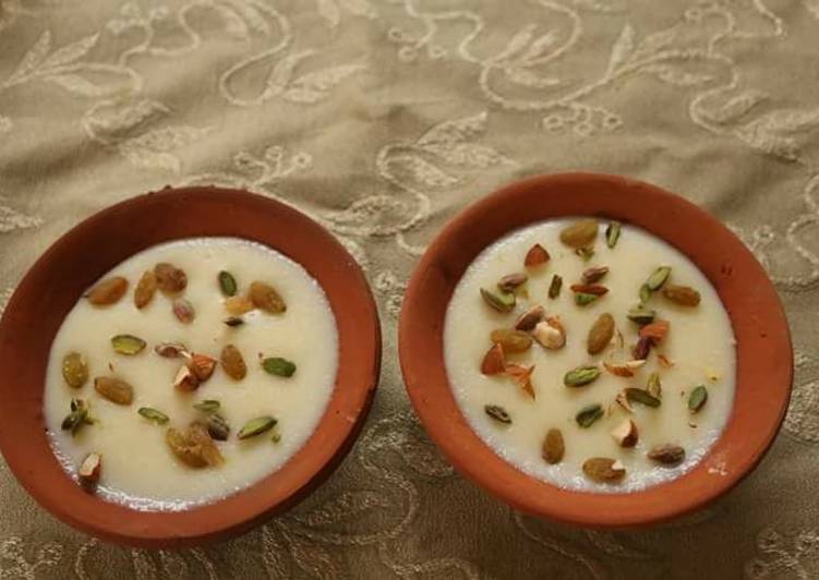 Recipe of Quick Traditional Firni