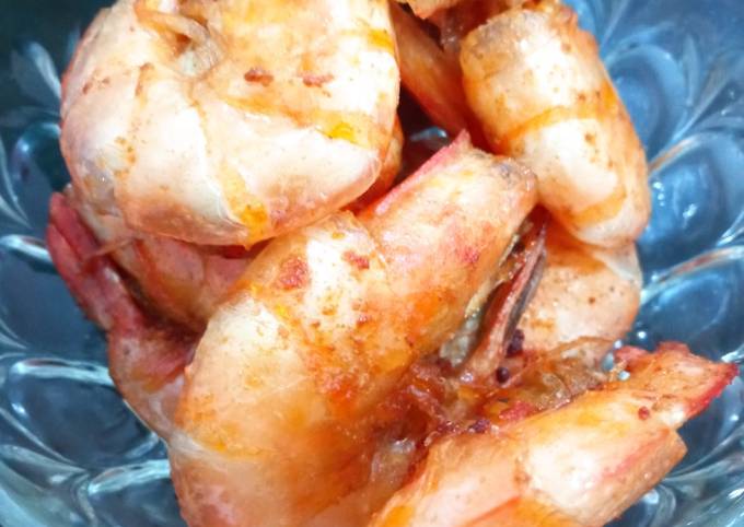 Panduan Masakan Resep Udang goreng bawang putih