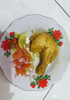 Foto resep Diet mayo dinner day 2 Ayam ungkep sambal dabu2
