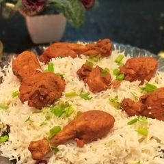 Spicy Chicken Mandi🍗 A picture of Spicy Chicken Mandi🍗.