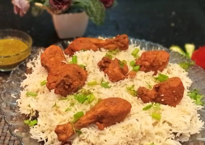 How to Prepare Super Quick Homemade Spicy Chicken Mandi🍗