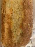 Pound cake de coco