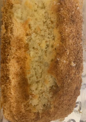 Una foto de Pound cake de coco