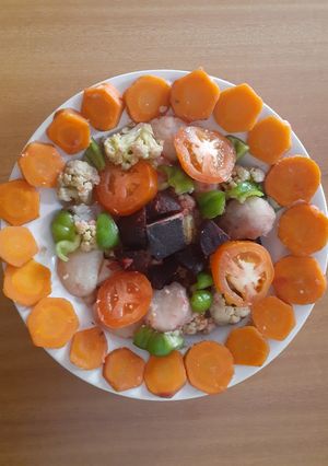 બેક્ડ વેજીટેબલ (Baked Vegetable Recipe in Gujarati) રેસીપી મુખ્ય ફોટો
