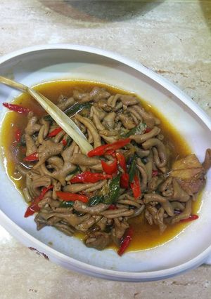 Foto resep Tumis usus ayam