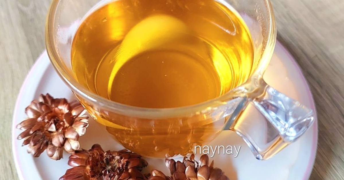 Resep StrawFlower Tea oleh NayNay Cookpad
