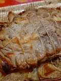 Rôti de veau à la broche et son plat au four au Cook Expert