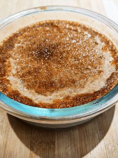 Una foto de Puding proteico
