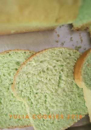 Foto resep Killer Softbread Roti Tawar Pandan #minggukeenam