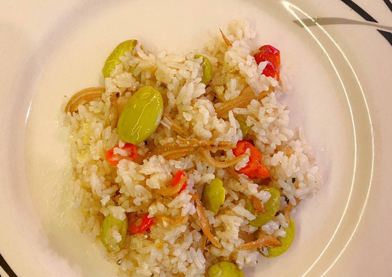 Nasi liwet sunda terrnikmat - masak pakai rice cooker ⭐️⭐️⭐️⭐️⭐️