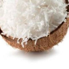 A picture of Homemade coconut cream.