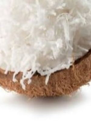 A picture of Homemade coconut cream.