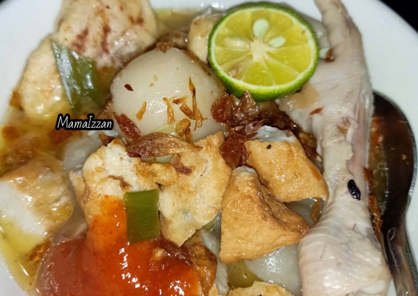 Bakso Aci Kuah Kaldu Sup Ayam Segar