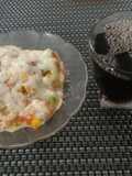 Bread Lasagna in pan