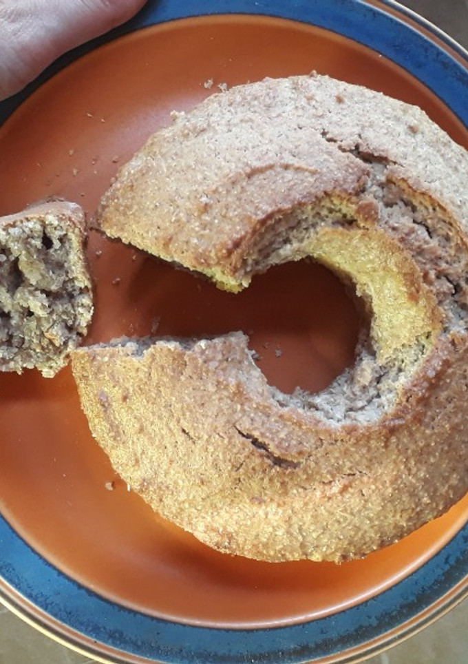 Una foto de Budín de coco 💫 sin huevo ni leche. Vegano 🌱