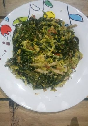 Foto resep Tumis Kangkung Bunga Pepaya (ngga pahit kok)