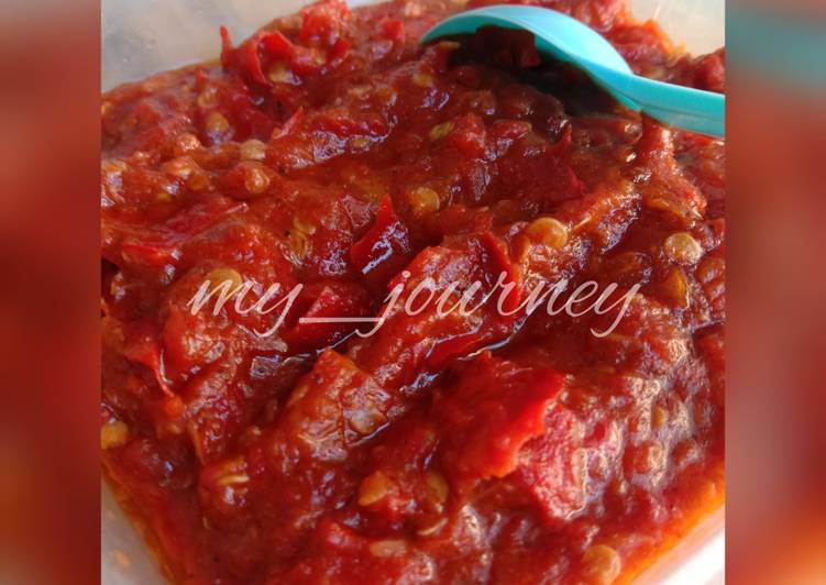 Sambal Terasi ala anak kost😉