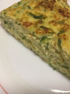 Una foto de Tortilla de calabacín