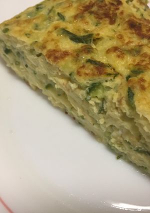 Una foto de Tortilla de calabacín