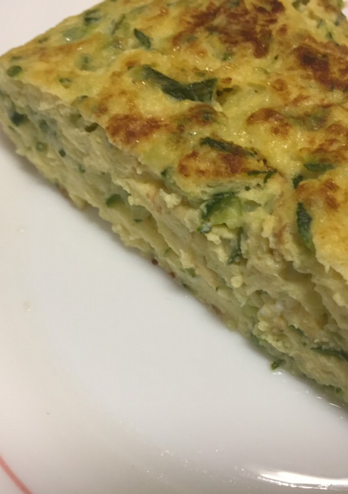 Una foto de Tortilla de calabacín