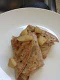 Buttery gluten free apple & cinnamon 🍏🍎 wrap