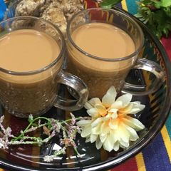 A picture of Gur wali chai.
