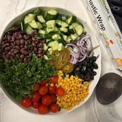 Heart-Smart Rainbow Salad A picture of Heart-Smart Rainbow Salad.