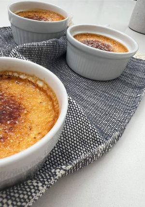 Una foto de Crème bruleé