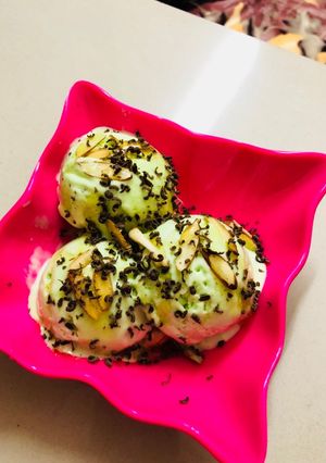 A picture of Pista ice-cream.