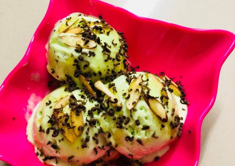 Step-by-Step Guide to Prepare Awsome Pista ice-cream Cooking Basics for Beginners