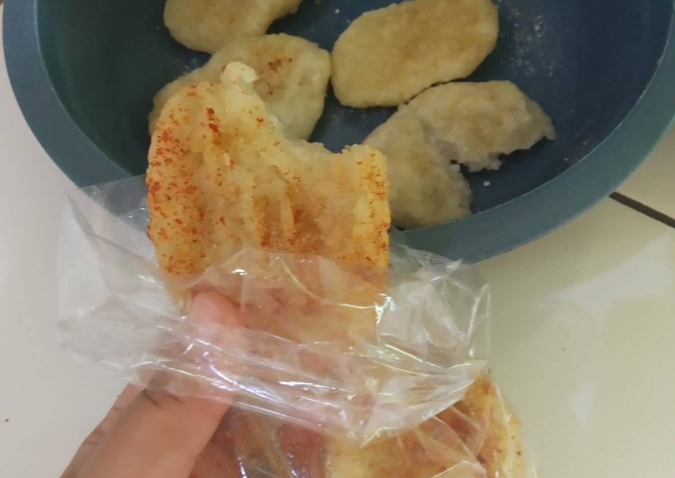 Bagaimana Menyiapkan Cireng Nasi Renyah, Menggugah Selera