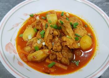 Easiest Way to Prepare Delicious Student Meal Chicken Curry