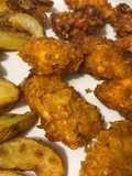 Poulet Tenders KFC et potatoes