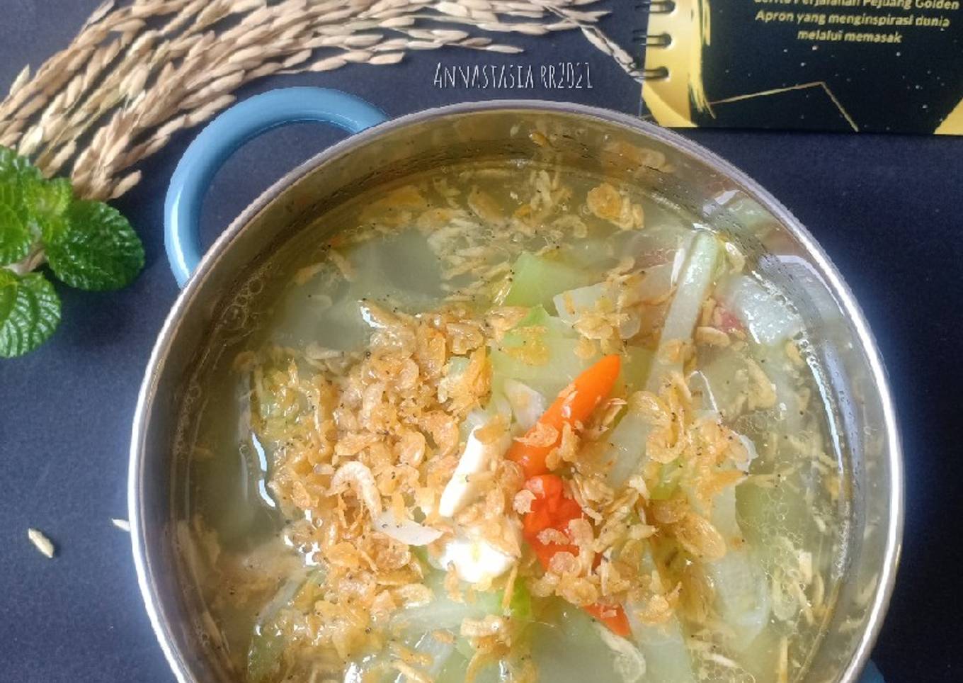 Kuah Bening Labusiam Udang Rebon