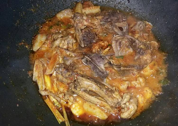 Rica rica tulang ayam