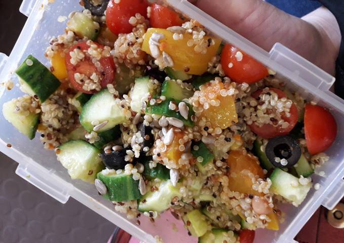 Quinoa & pumpkin salad