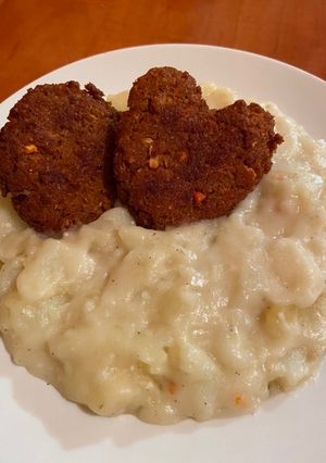 Vegán szójafasírt recept fotója